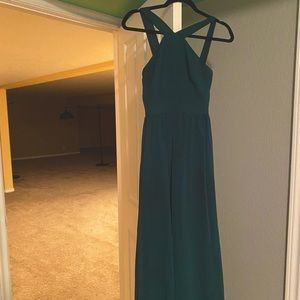 Green Lulu’s dress